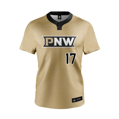 PNW - NCAA Softball : Kylie Dugan - Gold Jersey-0