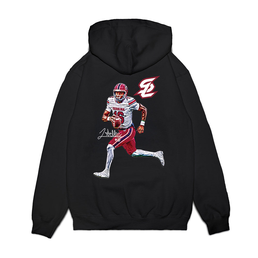 South Carolina - NCAA Football : LaNorris Sellers - Graphic Premium Hooded Sweatshirt-1