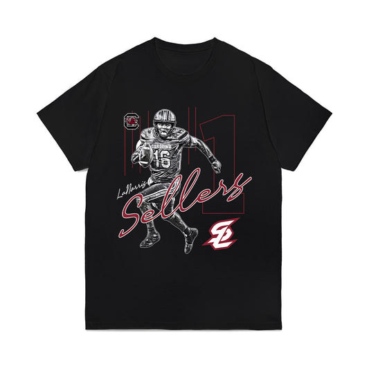 South Carolina - NCAA Football : LaNorris Sellers - Graphic Comfort Colors T-Shirt-0