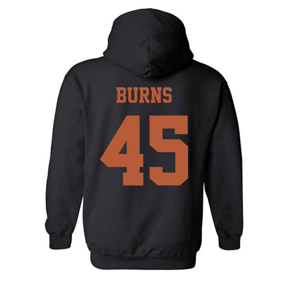 Texas - NCAA Baseball : Thomas Burns - Classic Shersey Hooded Sweatshirt-1