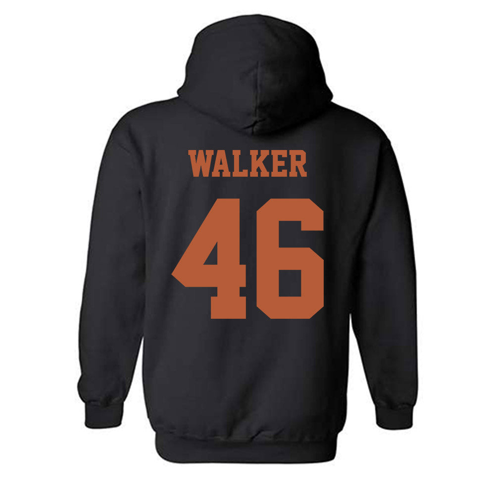 Texas - NCAA Baseball : Ethan Walker - Classic Shersey Hooded Sweatshirt-1