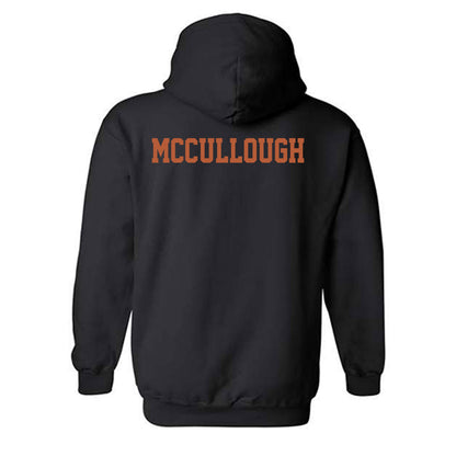 Texas - NCAA Men's Cross Country : Kai McCullough - Hook 'Em Horns Classic Shersey Hooded Sweatshirt-1