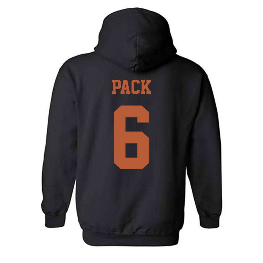 Texas - NCAA Baseball : Anthony Pack - Classic Shersey Hooded Sweatshirt-1