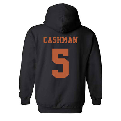 Texas - NCAA Women's Soccer : Ava Cashman - Hook 'Em Horns Classic Shersey Hooded Sweatshirt-1