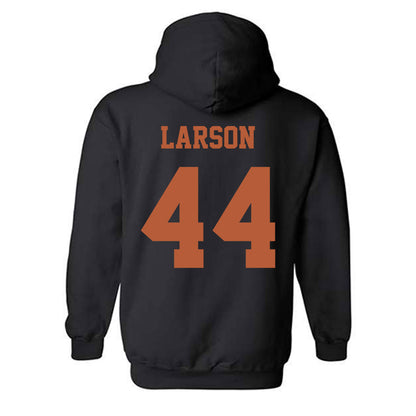 Texas - NCAA Baseball : Ashton Larson - Classic Shersey Hooded Sweatshirt-1