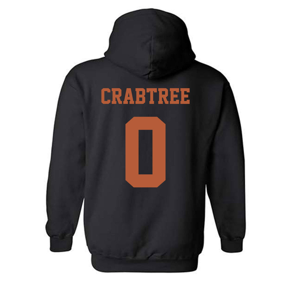 Texas - NCAA Softball : Caigan Crabtree - Classic Shersey Hooded Sweatshirt-1