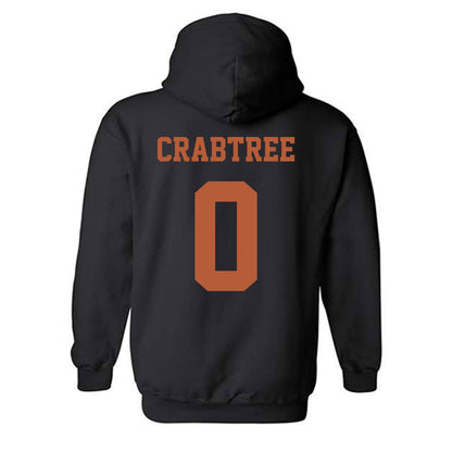 Texas - NCAA Softball : Caigan Crabtree - Classic Shersey Hooded Sweatshirt-1