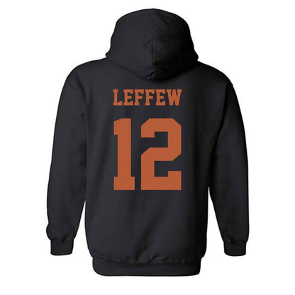 Texas - NCAA Baseball : Haiden Leffew - Classic Shersey Hooded Sweatshirt-1