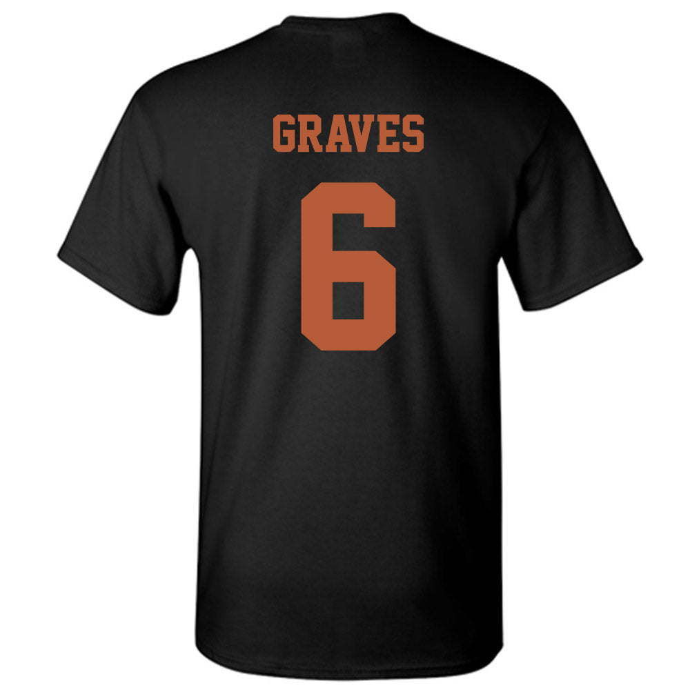 Texas - NCAA Women's Basketball : Sarah Graves - Hook 'Em Horns Classic Shersey T-Shirt-1