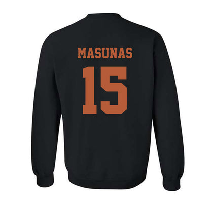 Texas - NCAA Football : Michael Masunas - Classic Shersey Crewneck Sweatshirt-1