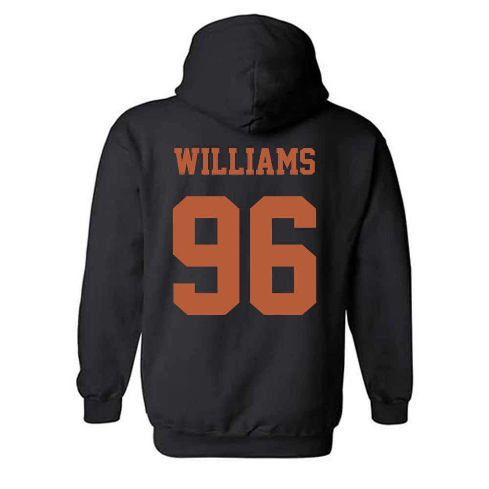 Texas - NCAA Football : Zion Williams - Classic Shersey Hooded Sweatshirt-1