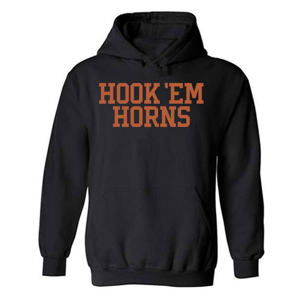 Texas - NCAA Football : Dia Bell - Hook 'Em Horns Classic Shersey Hooded Sweatshirt-0