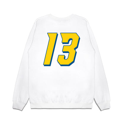 Delaware - NCAA Women's Volleyball : Taylor Holly - Collage Premium Crewneck Sweatshirt-1