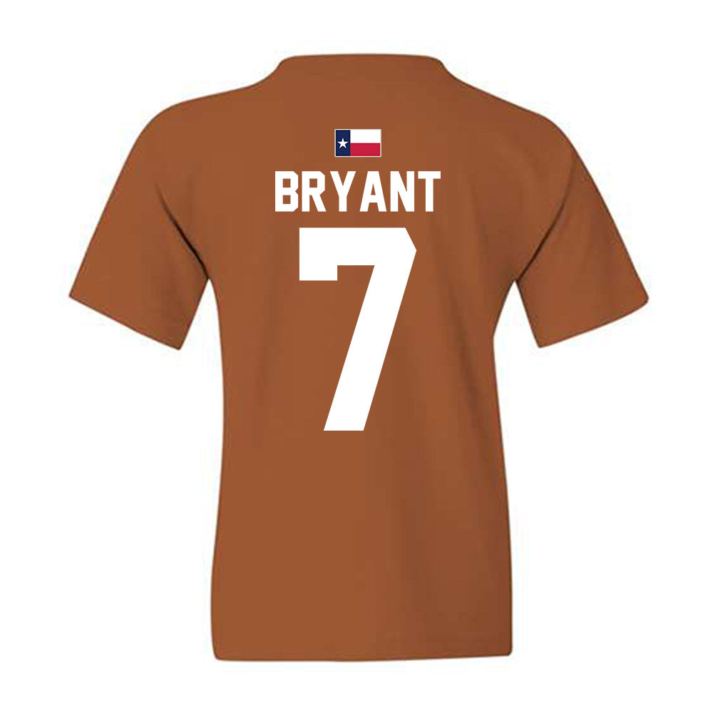 Texas - NCAA Women's Soccer : Audrey Bryant - Hook 'Em Youth T-Shirt-2
