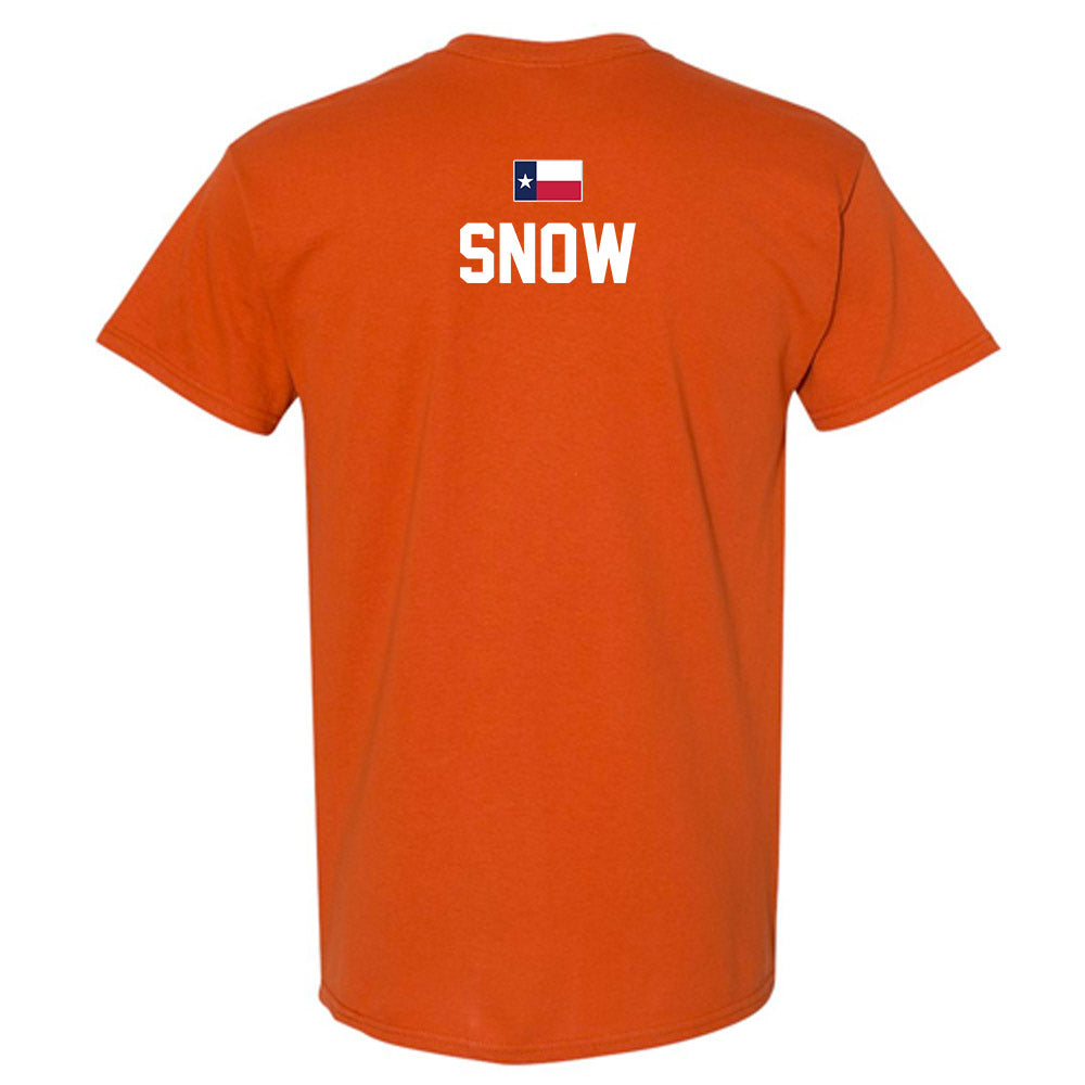 Texas - NCAA Football : Darius Snow - Hook 'Em T-Shirt-2