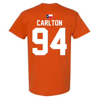 Texas - NCAA Football : JAMARION CARLTON - Hook 'Em T-Shirt-2