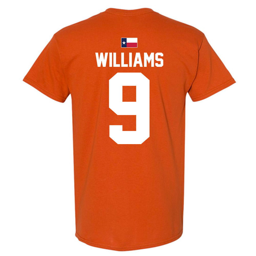 Texas - NCAA Football : Jonah Williams - Hook 'Em T-Shirt-2