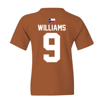 Texas - NCAA Football : Jonah Williams - Hook 'Em Youth T-Shirt-2
