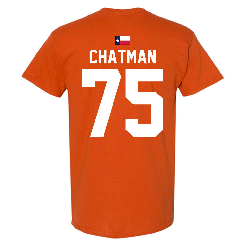 Texas - NCAA Football : Jaydon Chatman - Hook 'Em T-Shirt-1