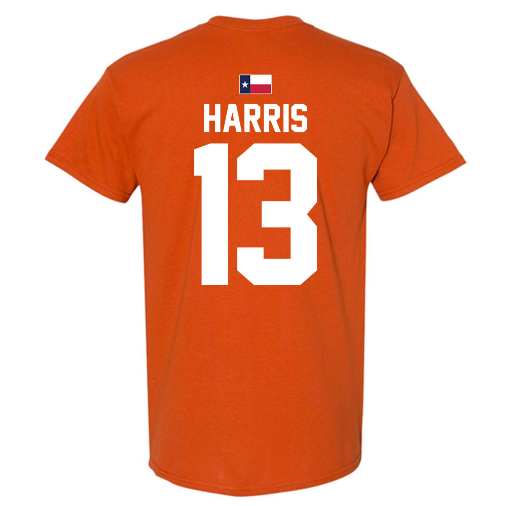Texas - NCAA Women's Volleyball : Genevieve Harris - Hook 'Em T-Shirt-2