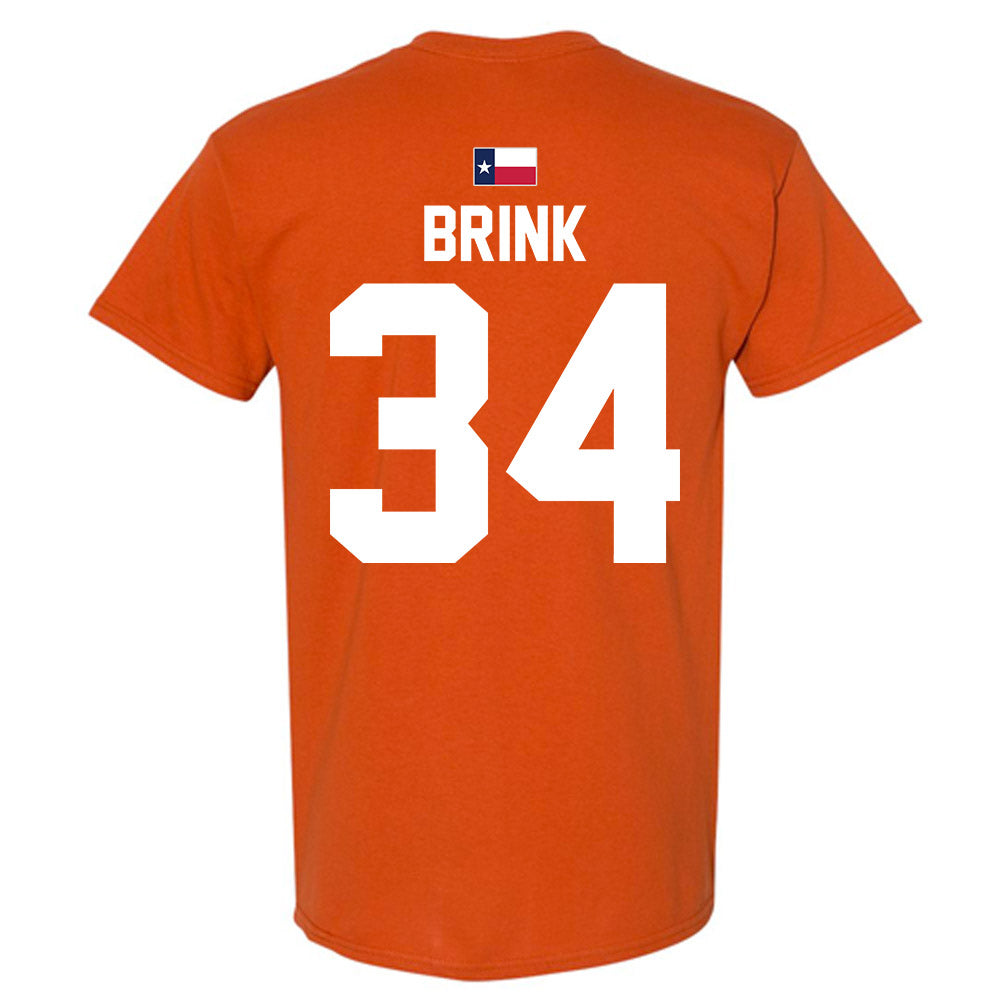 Texas - NCAA Women's Soccer : Addie Brink - Hook 'Em T-Shirt-2