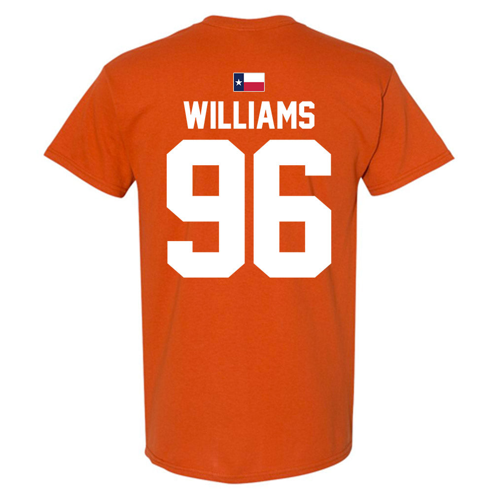 Texas - NCAA Football : Zion Williams - Hook 'Em T-Shirt-2