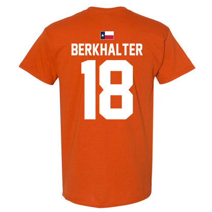 Texas - NCAA Football : Sterling Berkhalter - Hook 'Em T-Shirt-2
