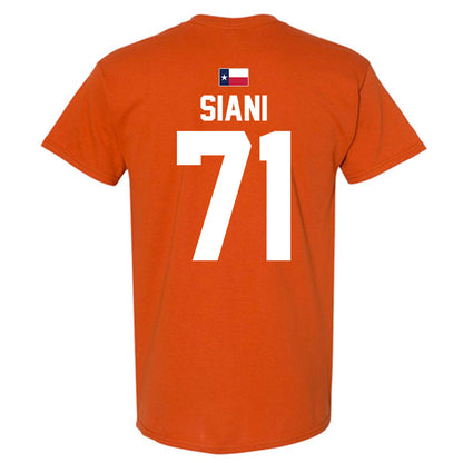 Texas - NCAA Football : Melvin Siani - Hook 'Em T-Shirt-2