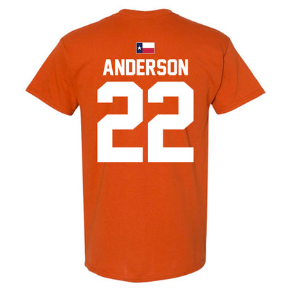 Texas - NCAA Women's Volleyball : Henley Anderson - Hook 'Em T-Shirt-2