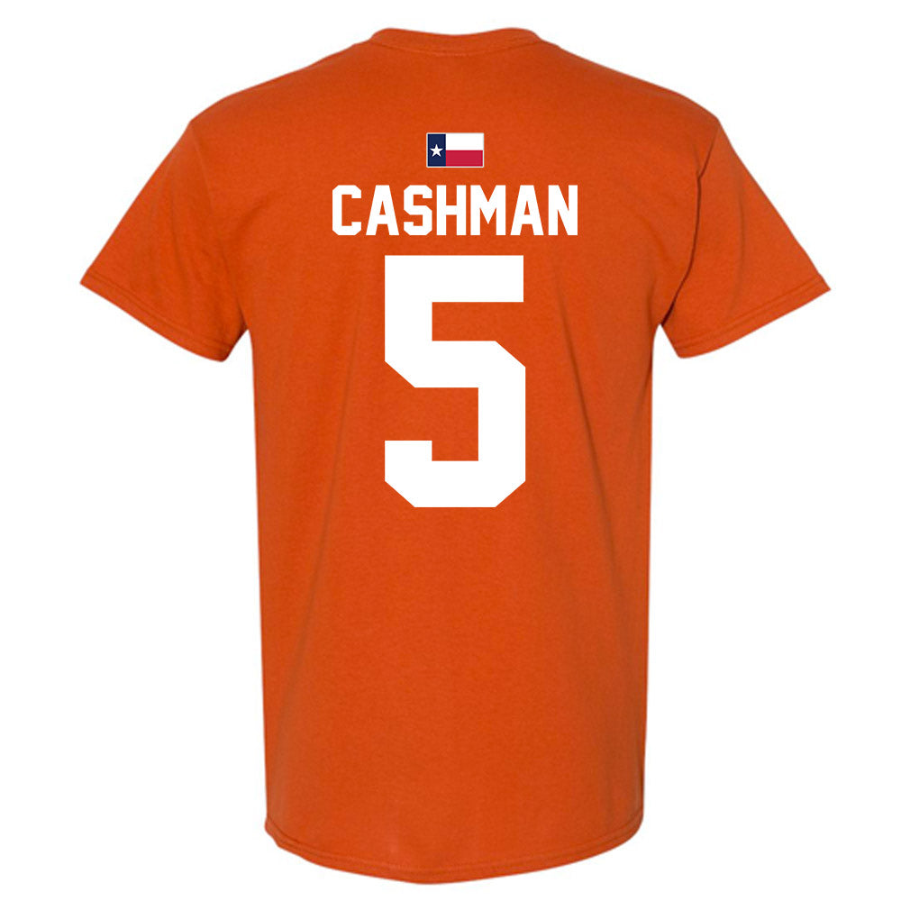 Texas - NCAA Women's Soccer : Ava Cashman - Hook 'Em T-Shirt-2