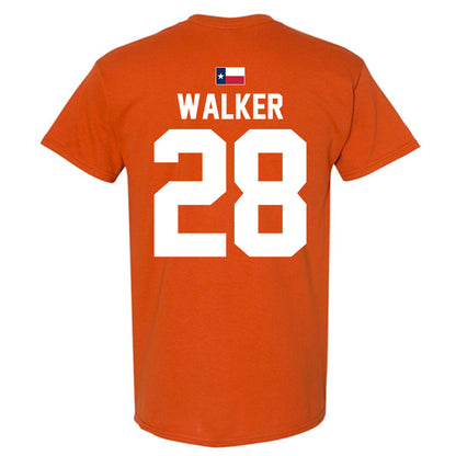 Texas - NCAA Football : Jett Walker - Hook 'Em T-Shirt-2