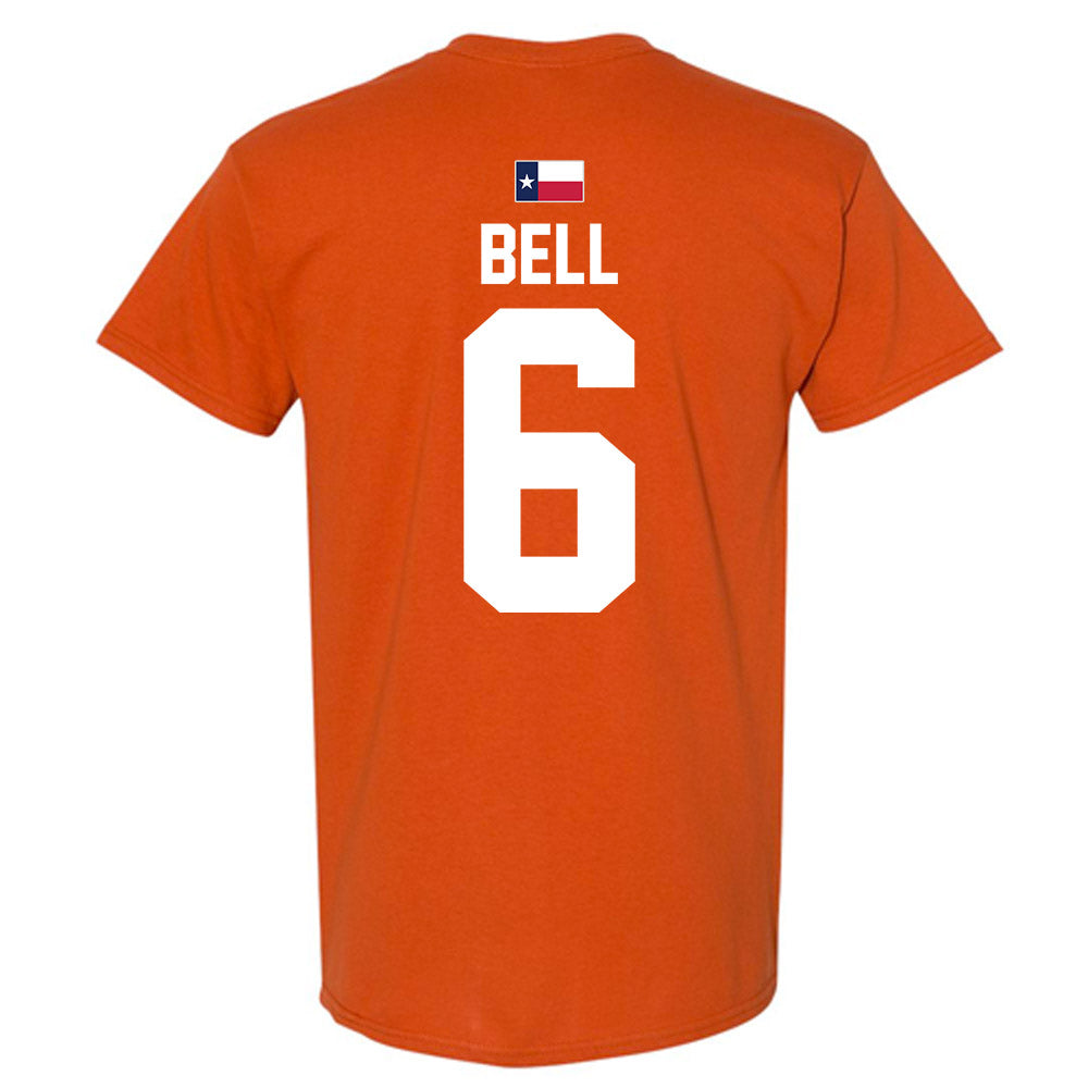 Texas - NCAA Football : Dia Bell - Hook 'Em T-Shirt-2
