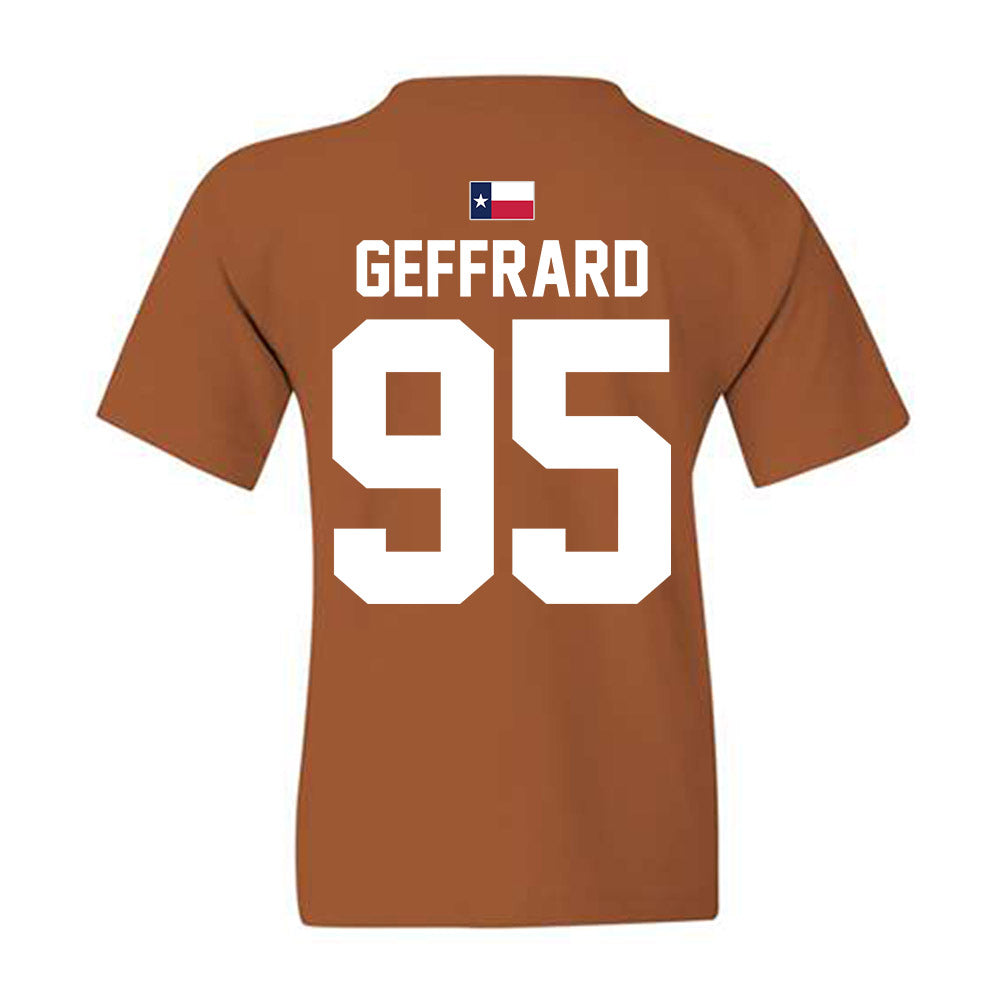 Texas - NCAA Football : Ian Geffrard - Hook 'Em Youth T-Shirt-2