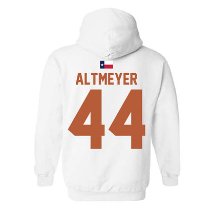 Texas - NCAA Softball : Kaiah Altmeyer - Hook 'Em Hooded Sweatshirt-1