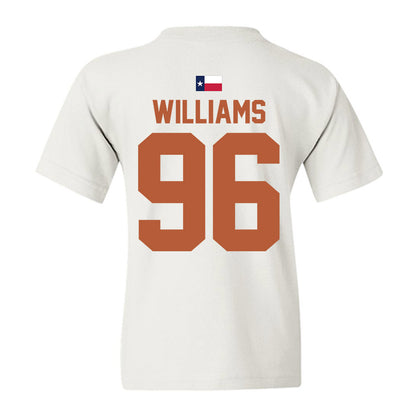 Texas - NCAA Football : Zion Williams - Hook 'Em Youth T-Shirt-3