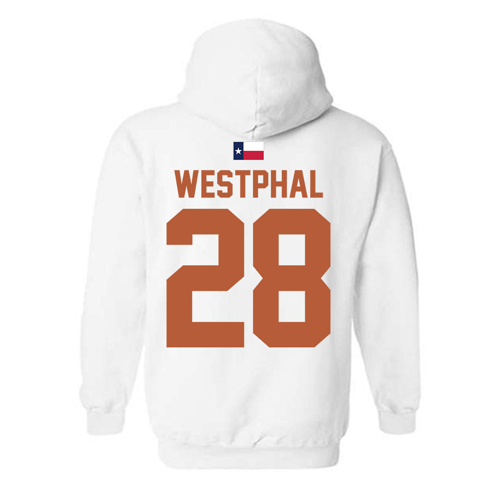 Texas - NCAA Baseball : Grady Westphal - Hook 'Em Hooded Sweatshirt-1