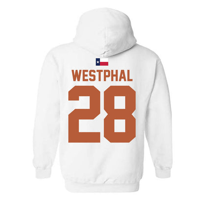 Texas - NCAA Baseball : Grady Westphal - Hook 'Em Hooded Sweatshirt-1