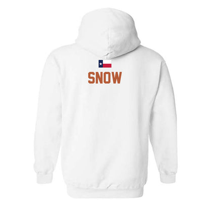 Texas - NCAA Football : Darius Snow - Hook 'Em Hooded Sweatshirt-1