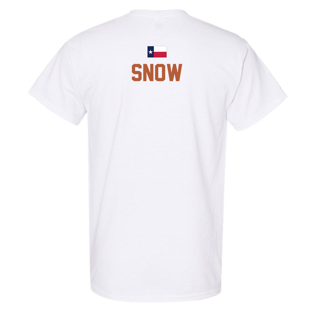 Texas - NCAA Football : Darius Snow - Hook 'Em T-Shirt-3