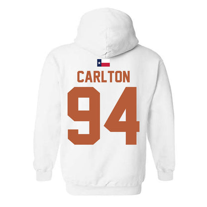 Texas - NCAA Football : JAMARION CARLTON - Hook 'Em Hooded Sweatshirt-1