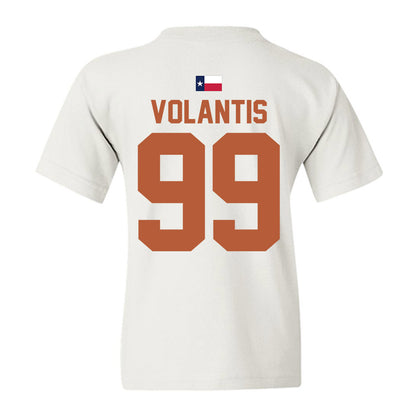 Texas - NCAA Baseball : Dylan Volantis - Hook 'Em Youth T-Shirt-3