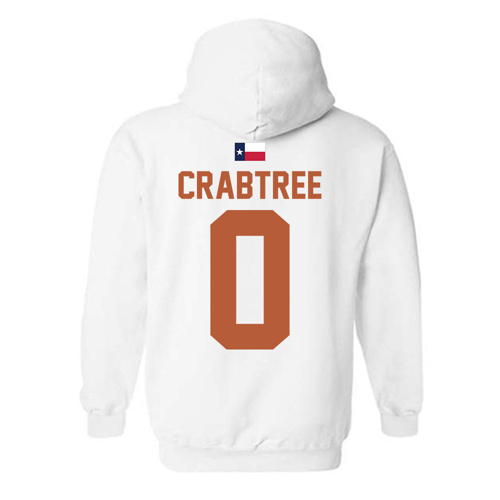 Texas - NCAA Softball : Caigan Crabtree - Hook 'Em Hooded Sweatshirt-1