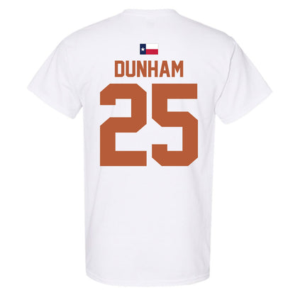 Texas - NCAA Football : Luke Dunham - Hook 'Em T-Shirt-3
