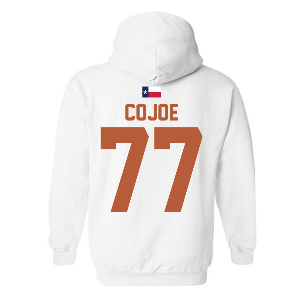 Texas - NCAA Football : Andre Cojoe - Hook 'Em Hooded Sweatshirt-1
