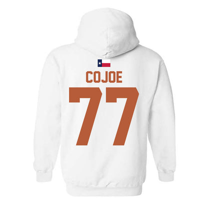 Texas - NCAA Football : Andre Cojoe - Hook 'Em Hooded Sweatshirt-1