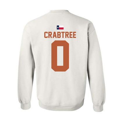 Texas - NCAA Softball : Caigan Crabtree - Hook 'Em Crewneck Sweatshirt-1