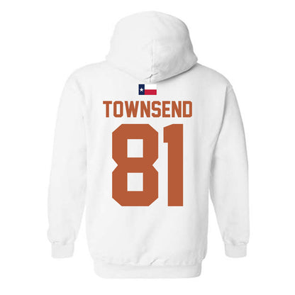 Texas - NCAA Football : Nick Townsend - Hook 'Em Hooded Sweatshirt-1