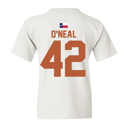 Texas - NCAA Football : Trott O'Neal - Hook 'Em Youth T-Shirt-1
