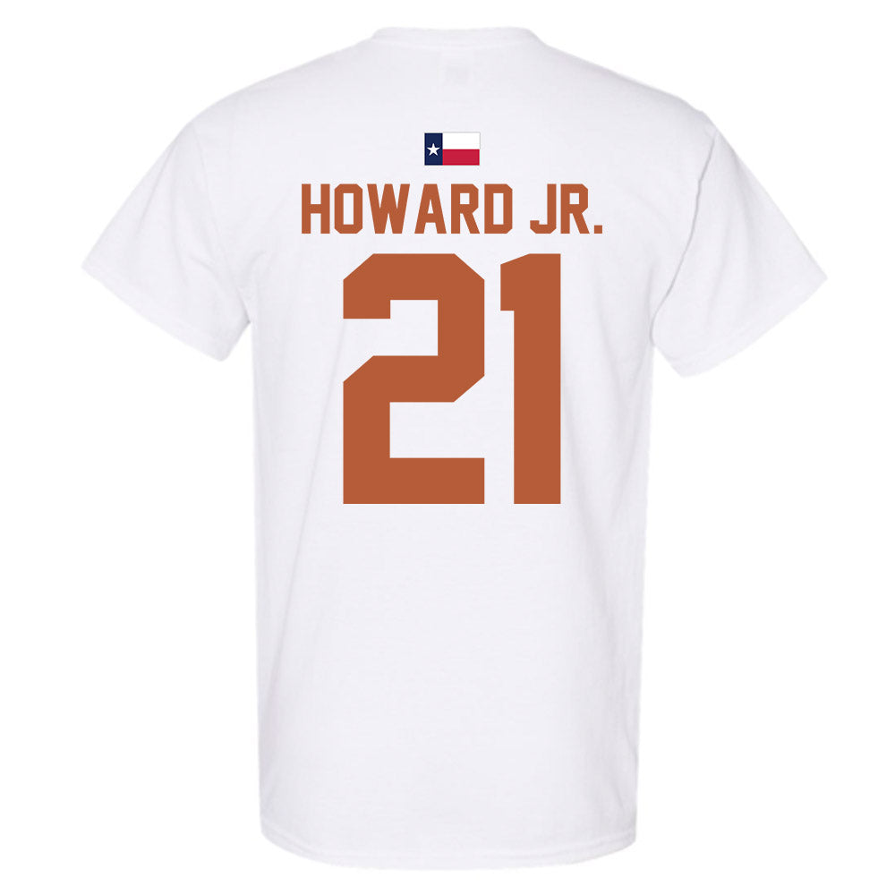 Texas - NCAA Football : Hayward Howard Jr. - Hook 'Em T-Shirt-3