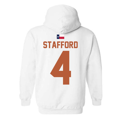 Texas - NCAA Women's Volleyball : Torrey Stafford - Hook 'Em Hooded Sweatshirt-1